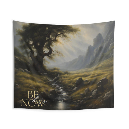 Be Here Now Wall Tapestry, Wall Art, Tapestry, Wall Tapestry, Outdoor Landscape