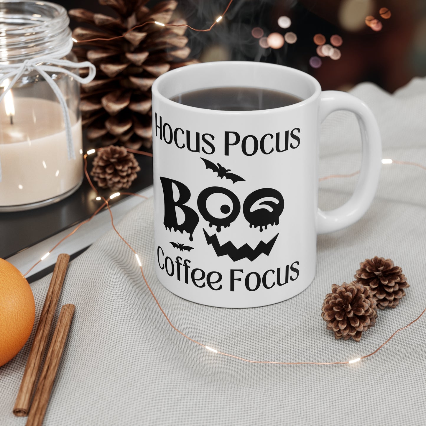 Hocus Pocus Coffee Focus Coffee Mug for Halloween