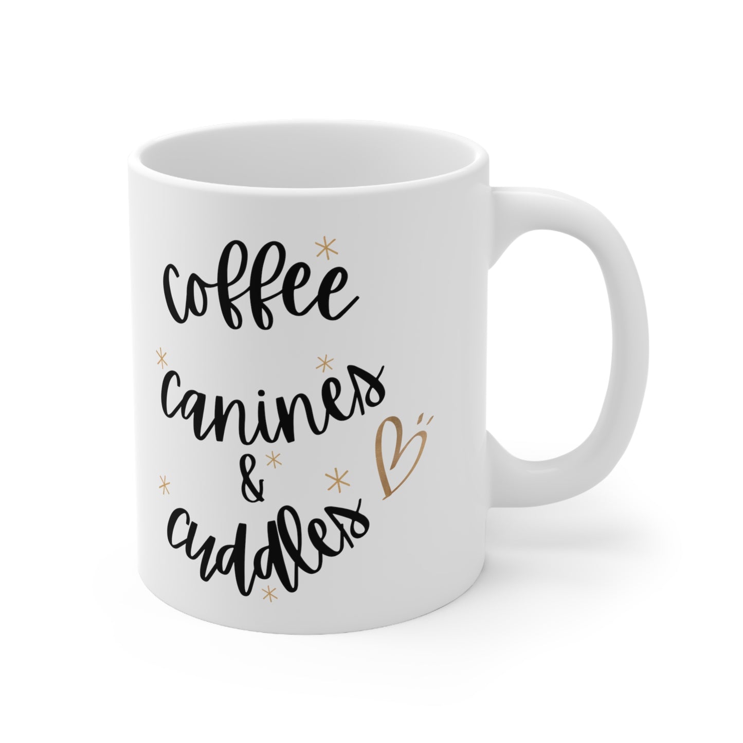 Coffee, Canines, & Cuddles Mug