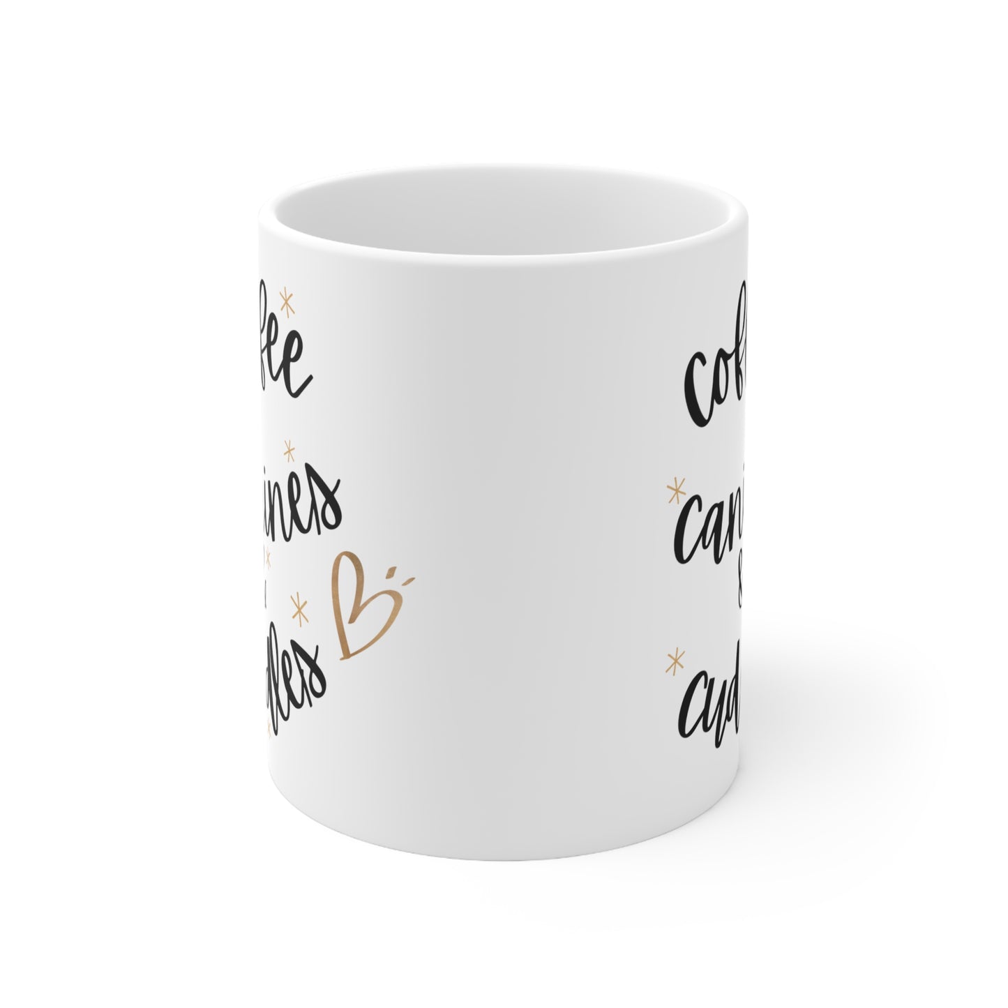 Coffee, Canines, & Cuddles Mug