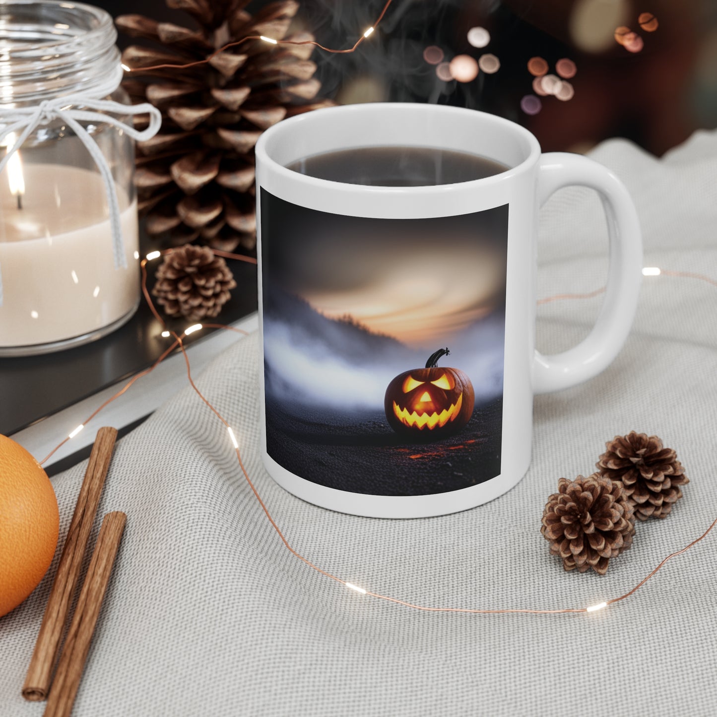 Pumpkin and Mist Mug