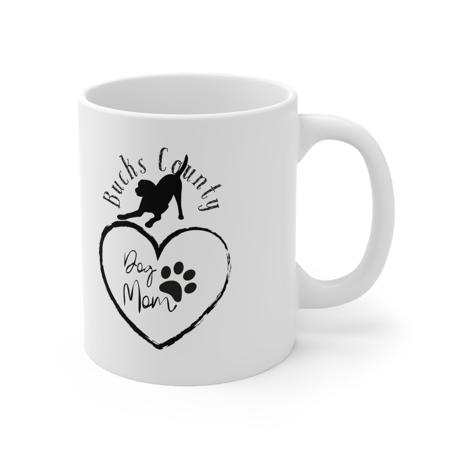 Bucks County Dog Mom 11 oz. Coffee Mug