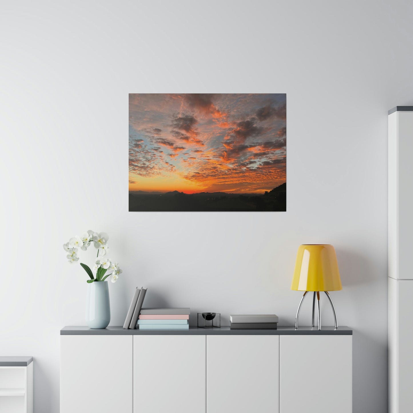 Arizona Desert on Matte Canvas