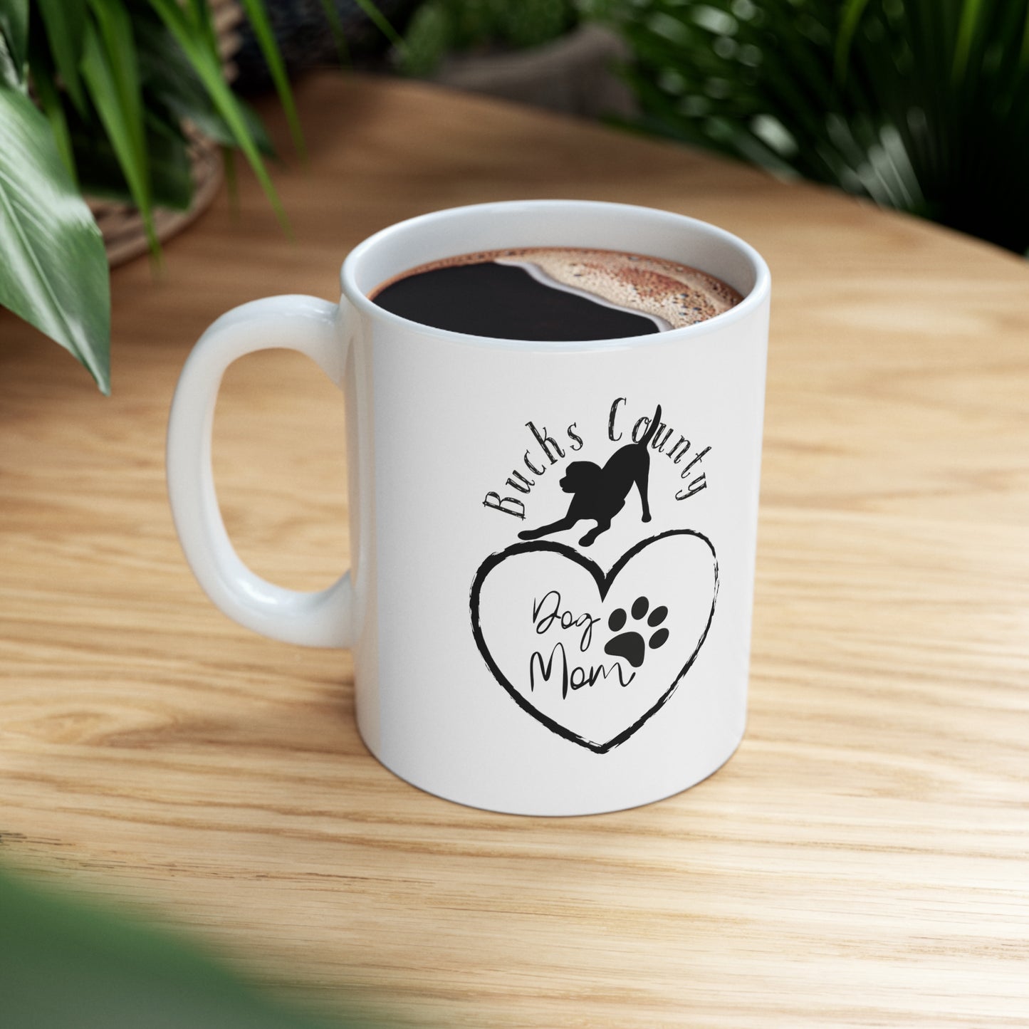 Bucks County Dog Mom 11 oz. Coffee Mug