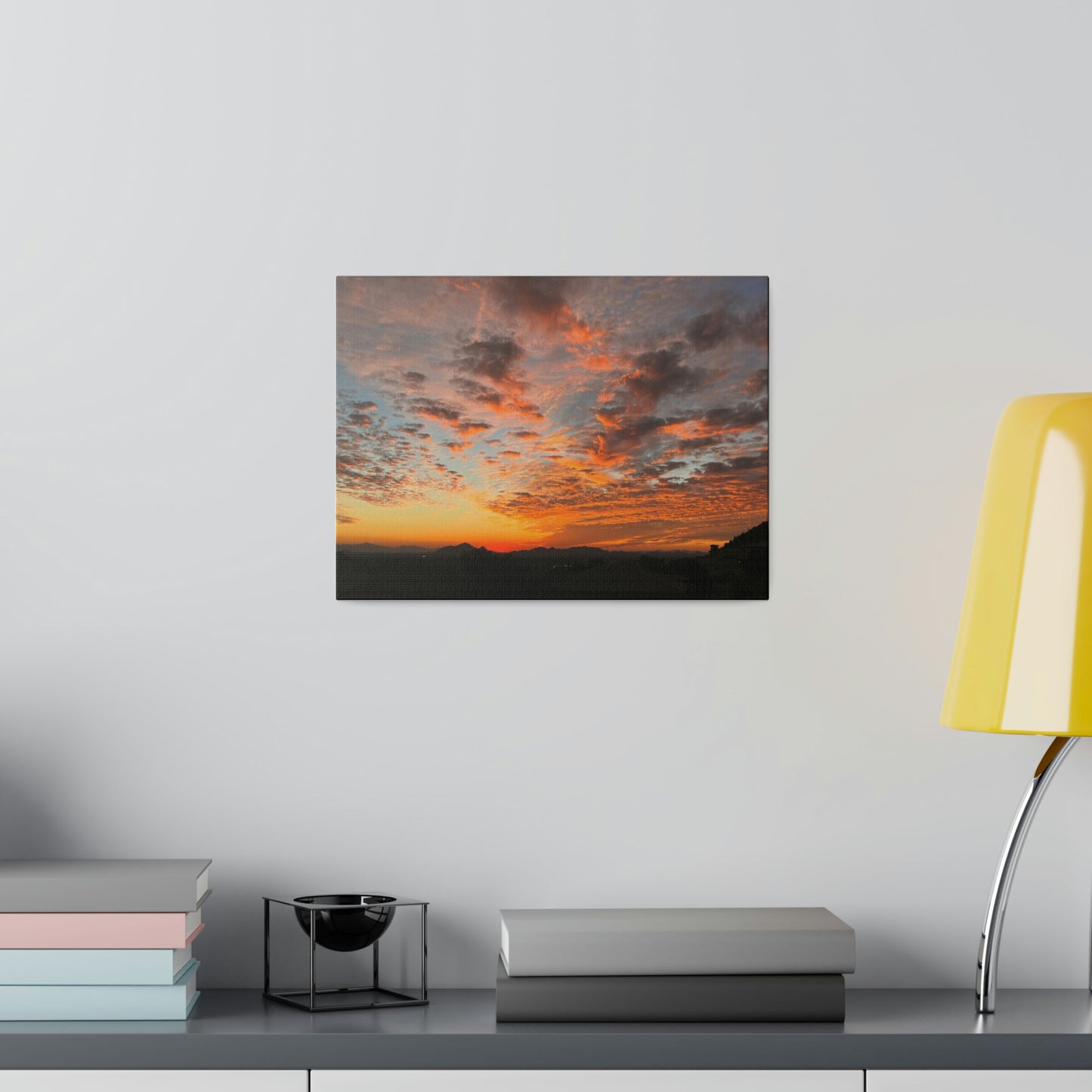 Arizona Desert on Matte Canvas