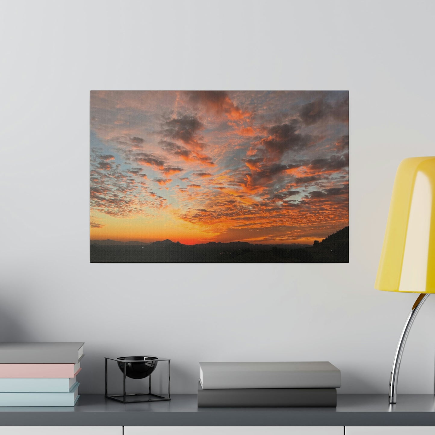 Arizona Desert on Matte Canvas