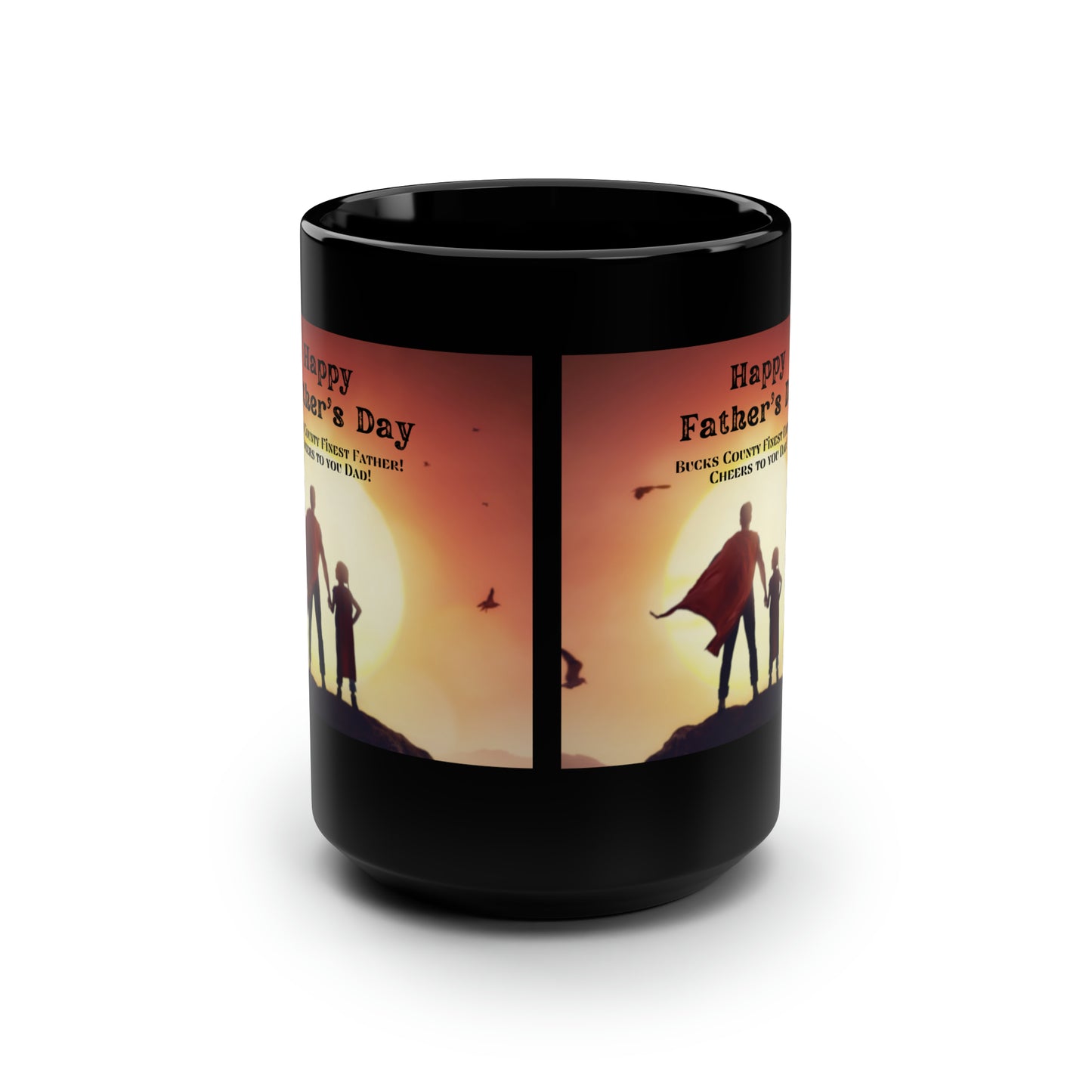 Happy Father's Day Bucks County 15 oz Mug