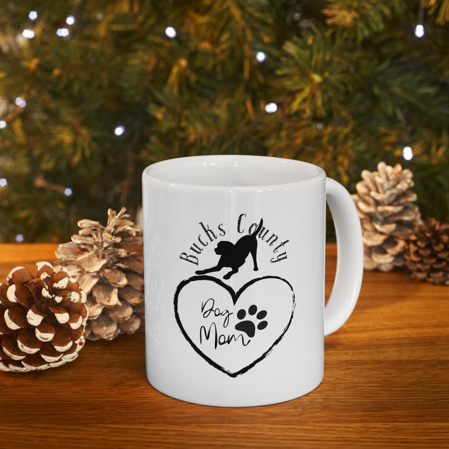 Bucks County Dog Mom 11 oz. Coffee Mug