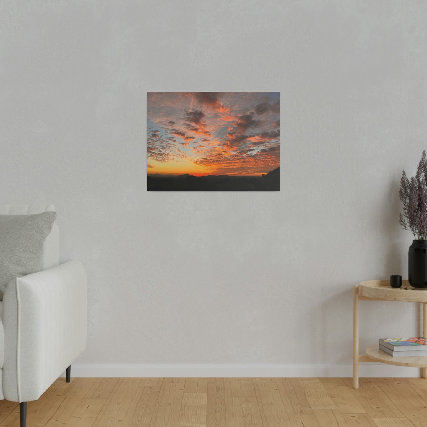 Arizona Desert on Matte Canvas