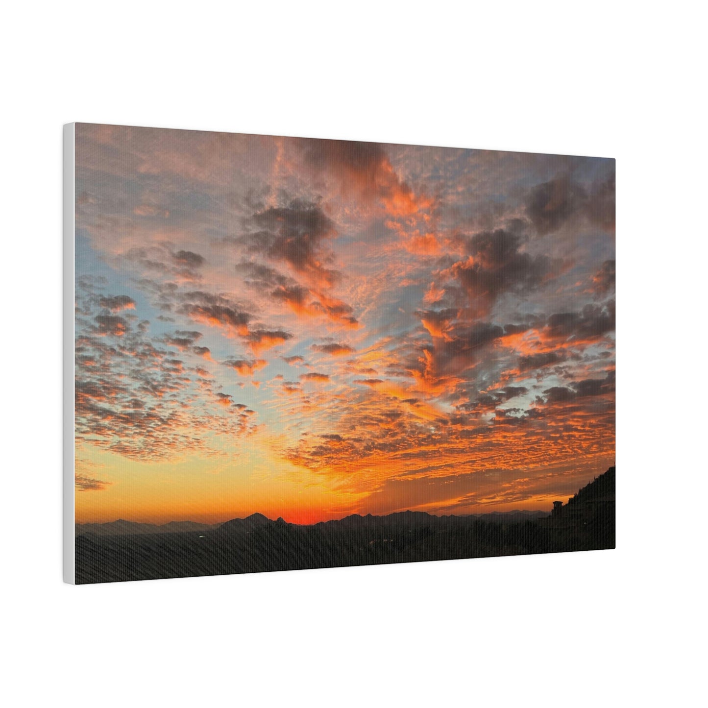 Arizona Desert on Matte Canvas